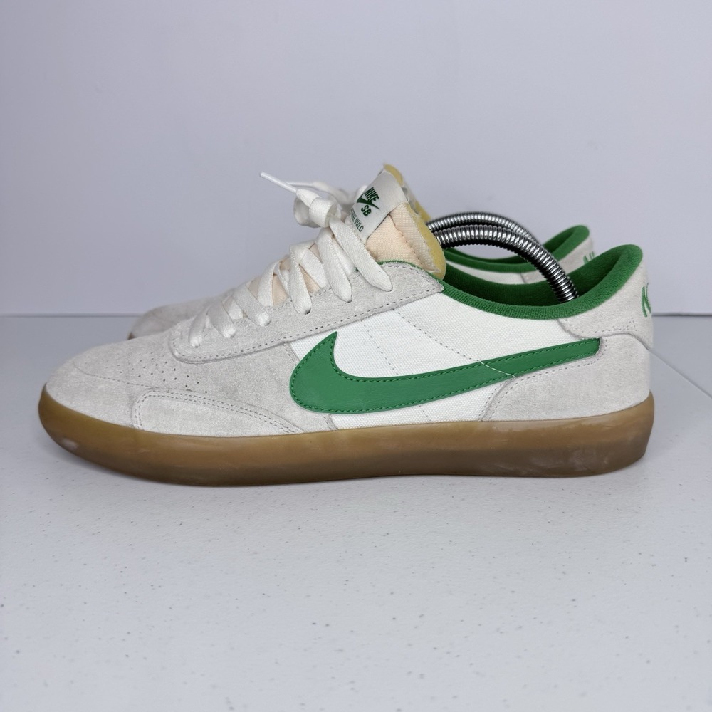Nike SB Heritage VULC White Green Gum Skateboard Shoes CD5010-101 Men's Size 11 - Picture 6 of 11